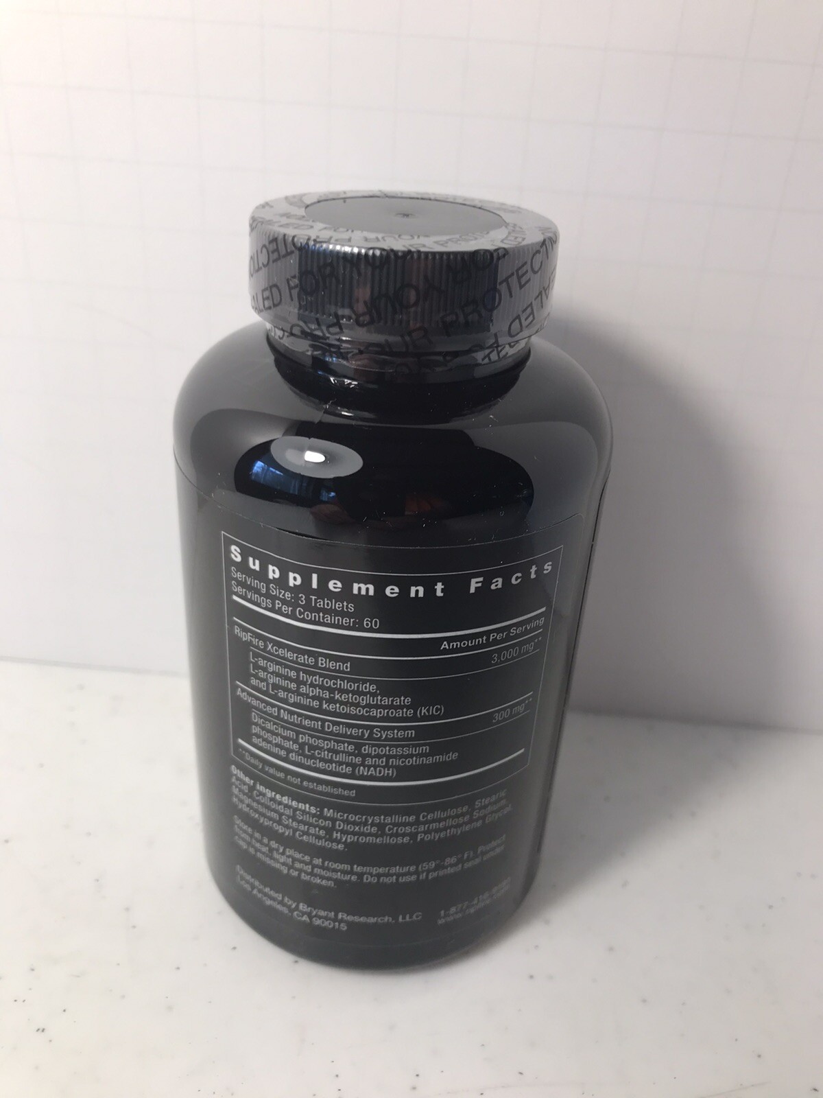 Rip Fire Performance Supplements Pre-workout 180 Tablets Xcelerate