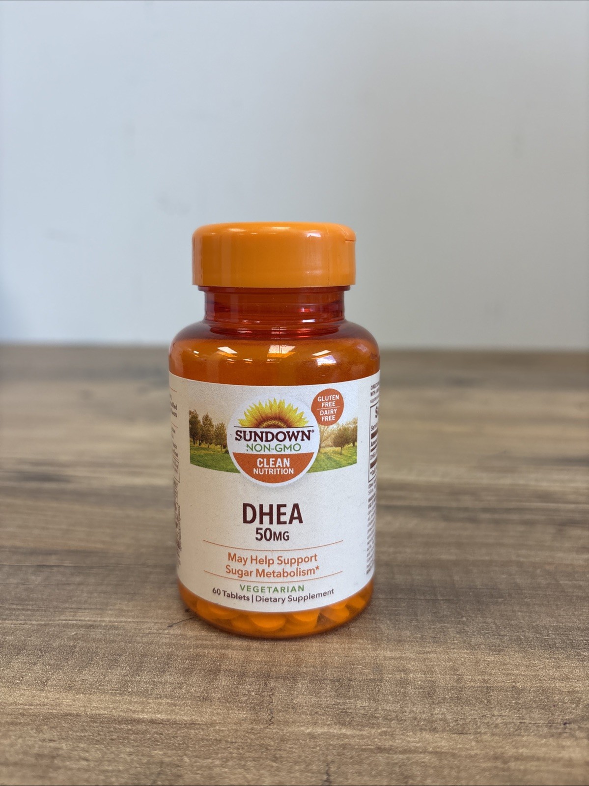 Sundown Naturals DHEA 50mg Dietary Supplement Tablets 60 Count Energy Exp 09/26