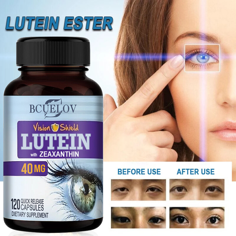 Lutein 40mg and Zeaxanthin Supplement – Premium Eye Protection Formula
