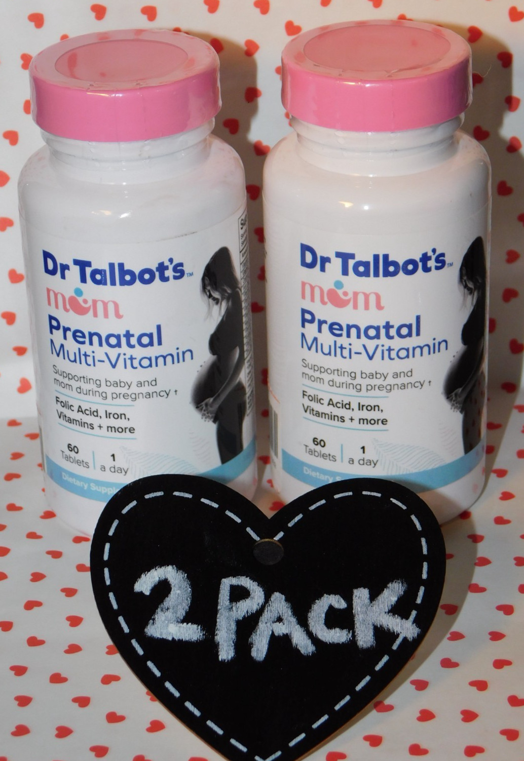 2-PACK ― DR TALBOTS Mom Prenatal Multi-Vitamin Dietary Supplement 60ct(x2) #DM39