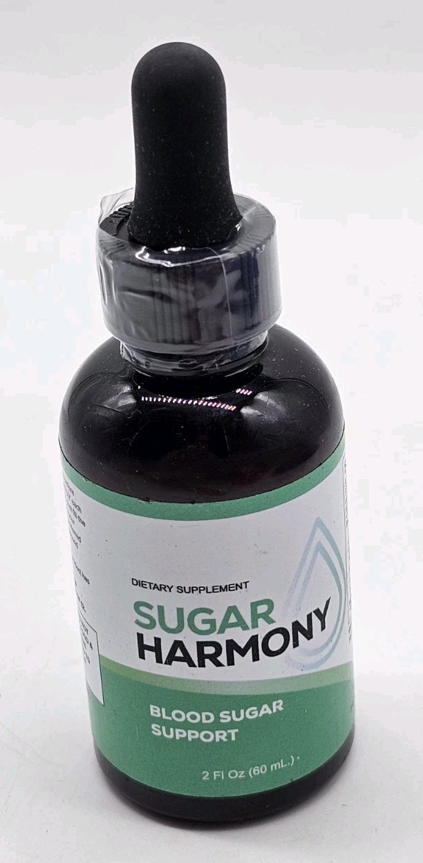 Sugar Harmony Blood Support Drops Advanced Vitamin Formula 30 Servings Exp 5/28