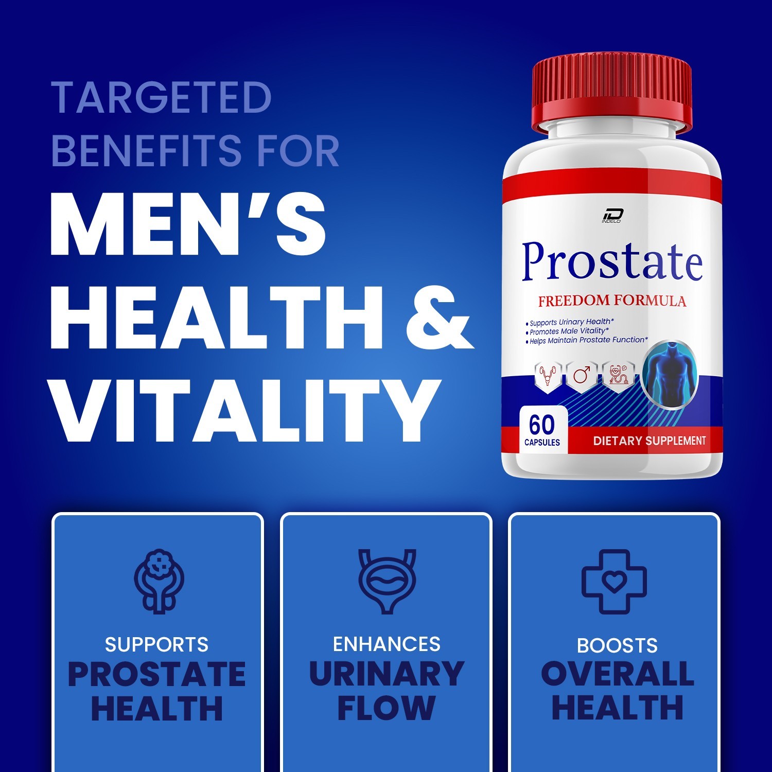 (2 Pack) Prostate Freedom Supplement for Men – ProstateFreedom Pills Advanced