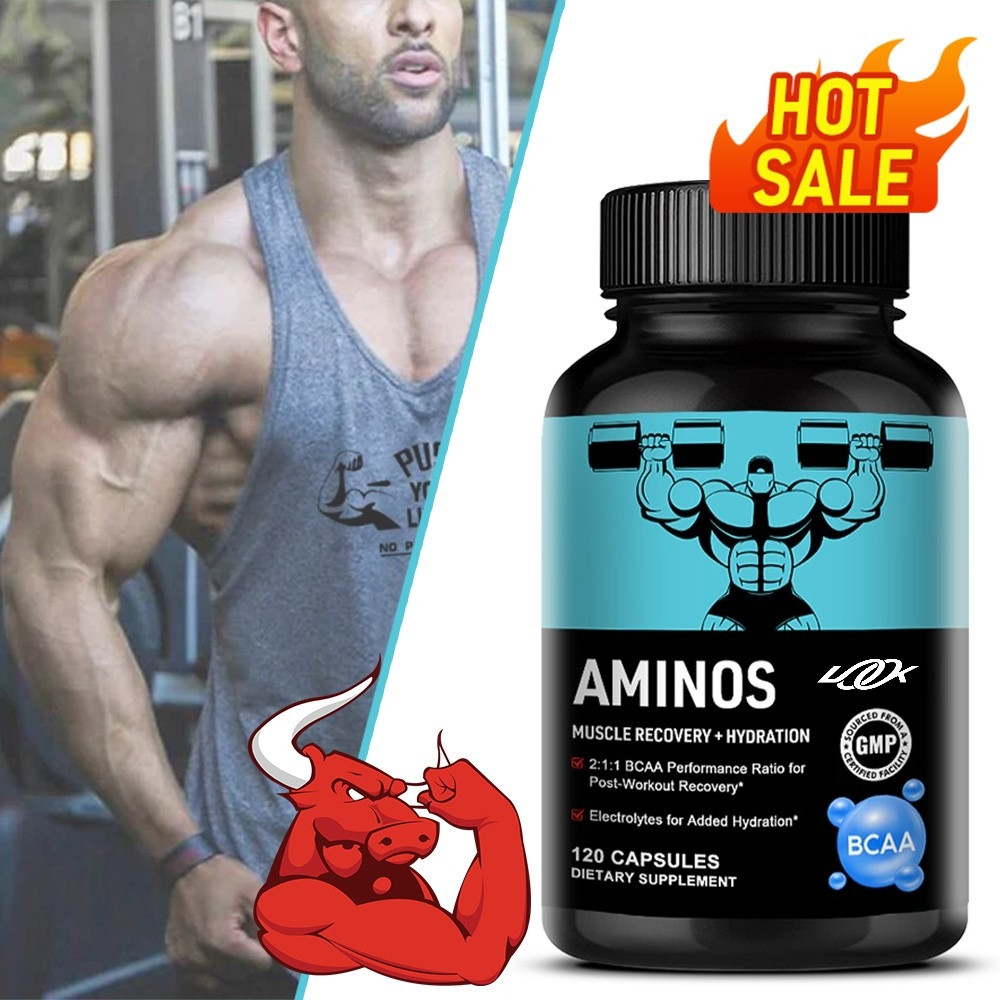 Amino Acid Capsules, Speed Muscle Repair, Boost Stamina & Reduce Soreness