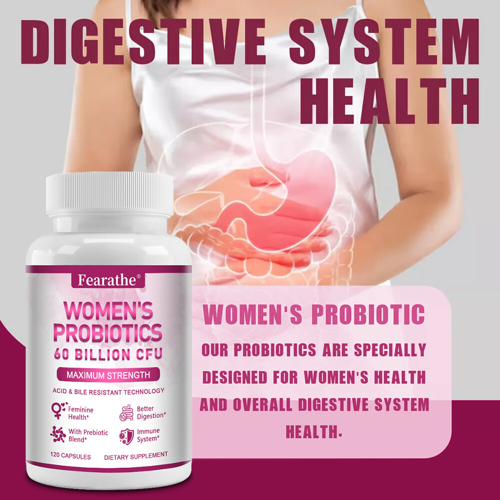 Probiotics For Women 60 Billion CFU – Women’s Digestive & Vaginal Health