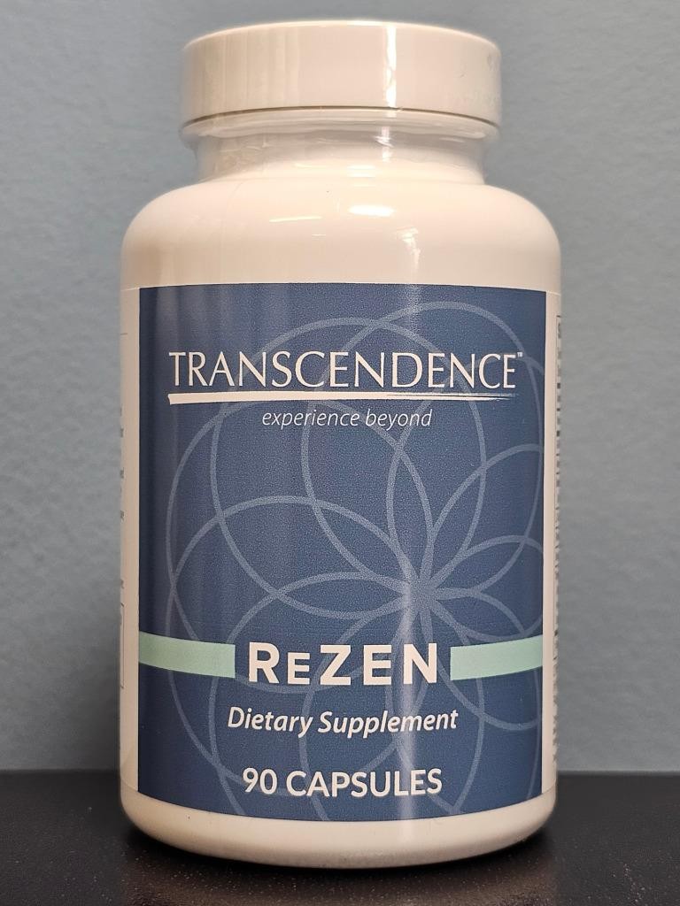 Transcendence ReZen Dietary Supplement 90 Capsules – New / Sealed! Exp 4/2027