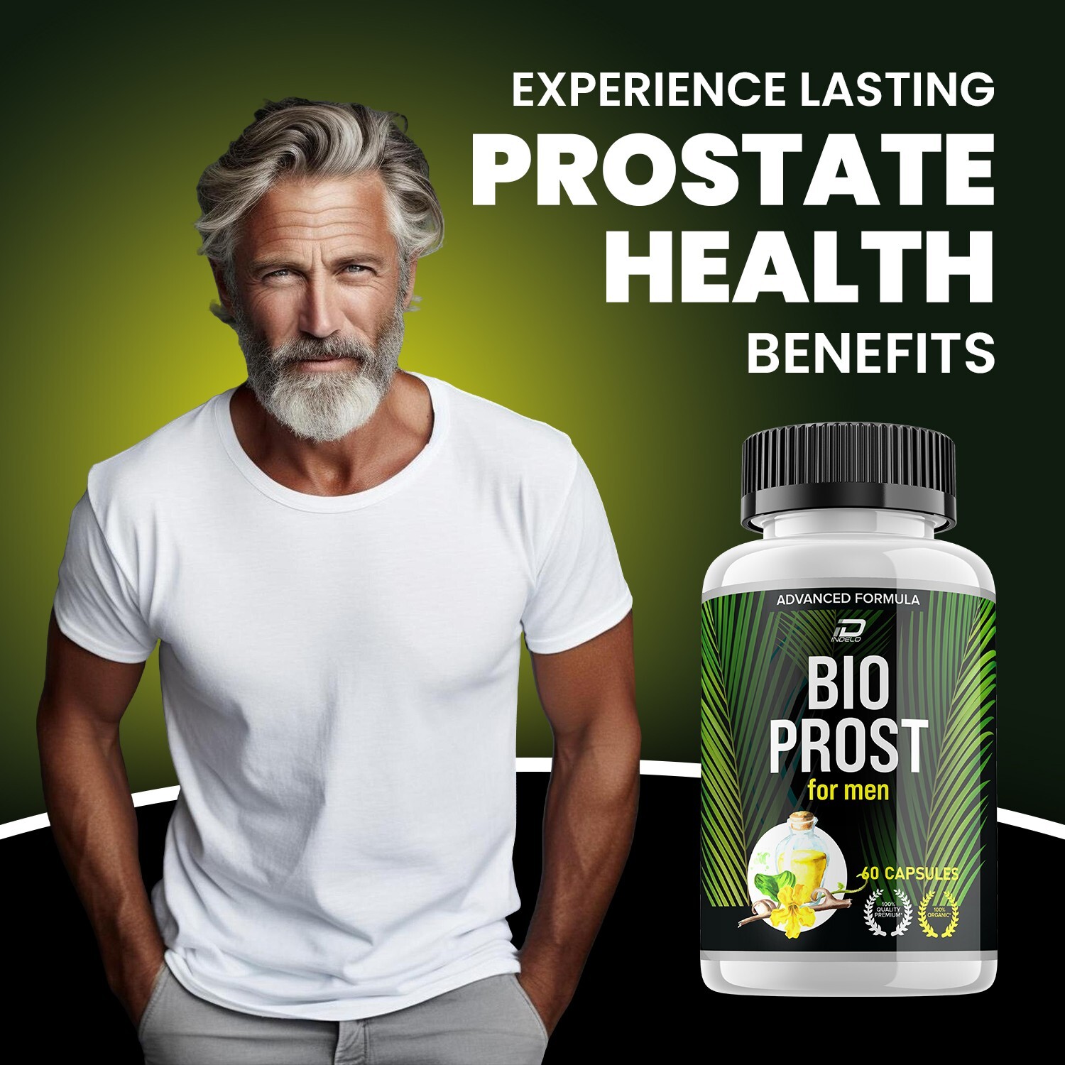 (2 Pack) Bio Prost Prostate Supplement for Men – BioProst Pills Bladder Control