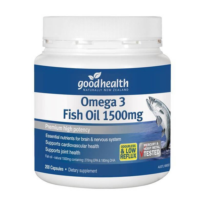 Omega 3 1500mg Fish Oil (200 Capsules)