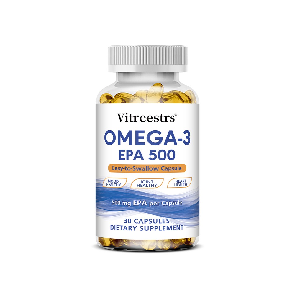 Allergen-Free EPA Omega 3 Capsules for Cardiovascular,Joint & Emotional Balance