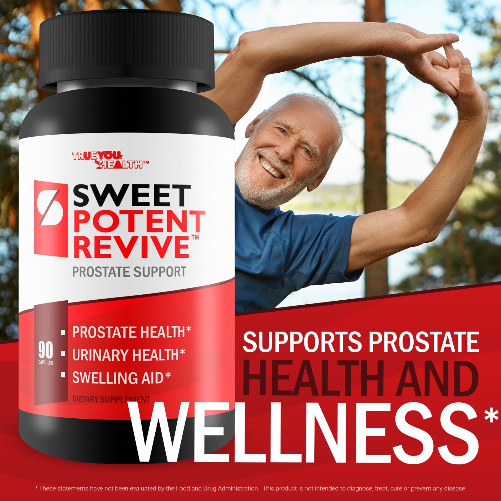 Sweet Potent Revive – Our Best Prostate Support Supplement for Men’s Health