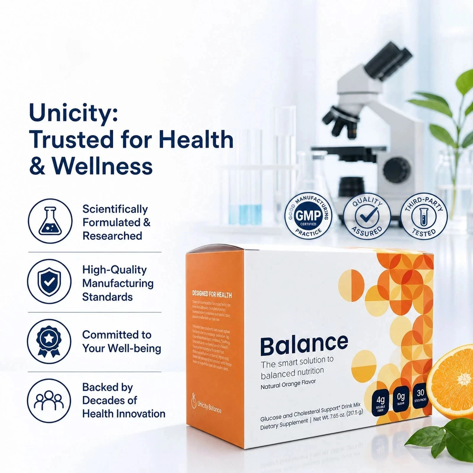 Balance NATURAL Mixed ORANGE, 30 Stick Packs
