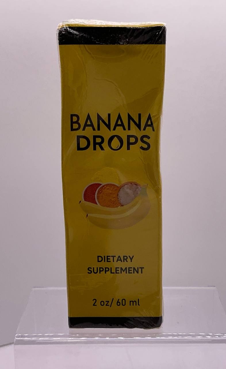 Banana Drops Dietary Supplement Liquid Drops 2oz/60ml Made in China