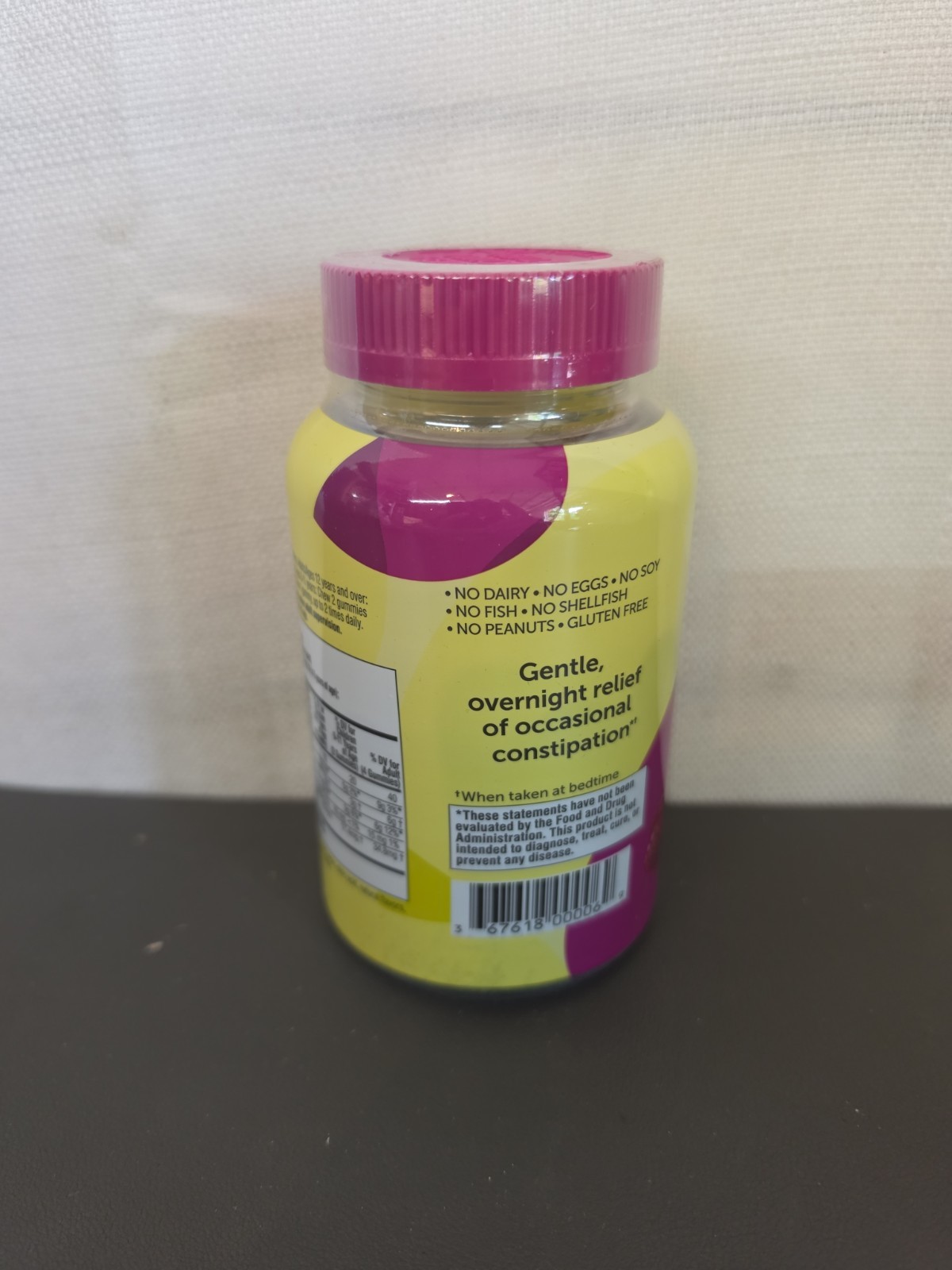 Senokot Natural Senna Extract Laxative Gummies, Mixed Berry, 90 Count. 03/2028