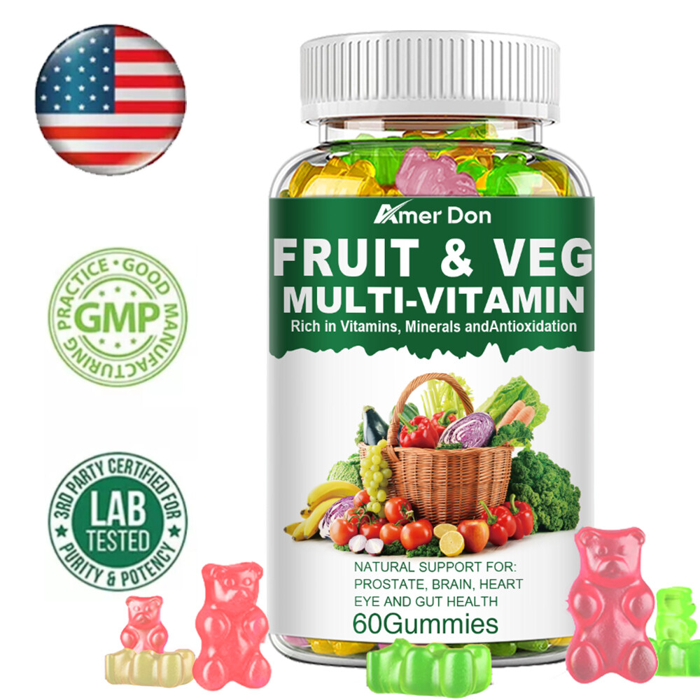 Fruits&Veggies 60 Fruit&Veggie Supplement Gummies Vitamins&Minerals
