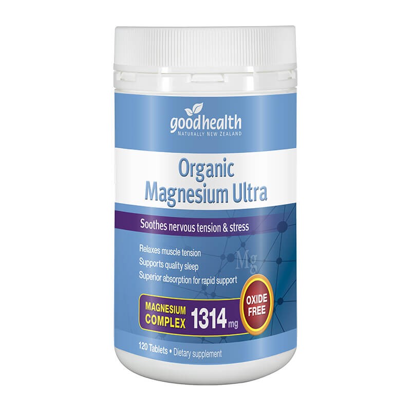 Organic Magnesium Ultra 120 Tablets