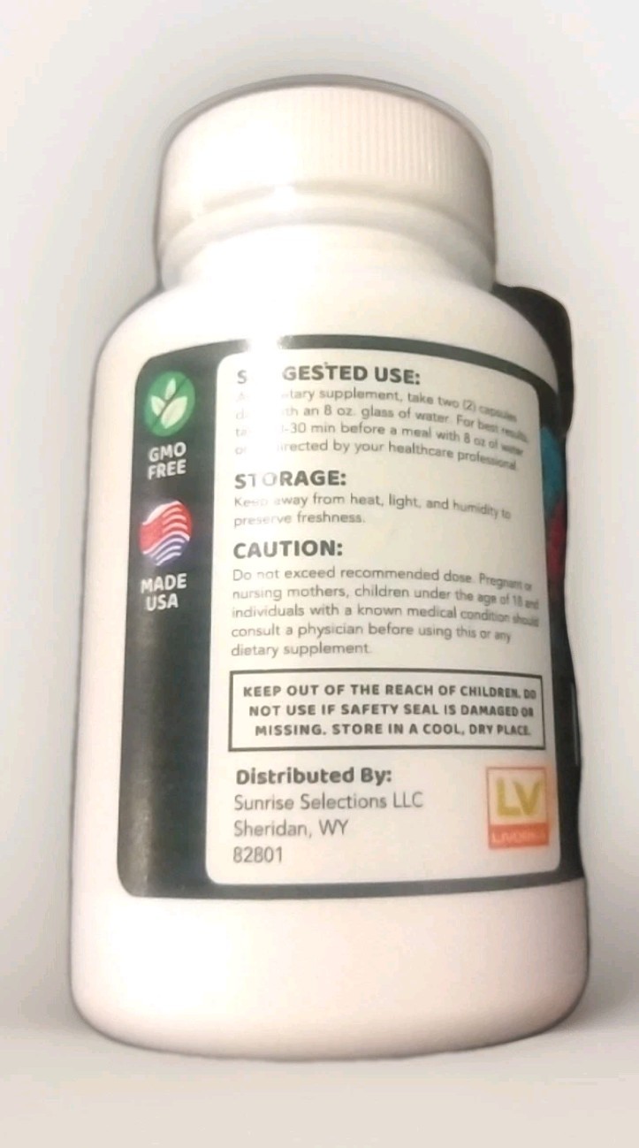 IQ Blast Pro Brain Supplement 30 Day Supply 60 Capsules