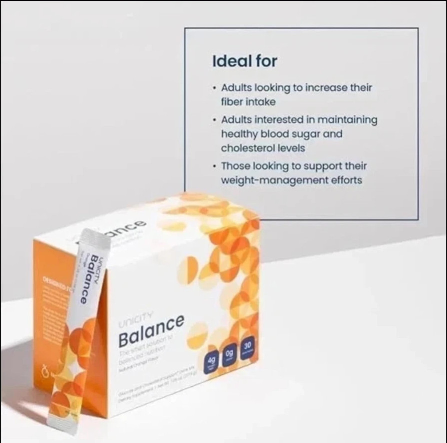 Unicity Unimate LEMON and Unicity Balance Natural Orange Flavor Combo FREE