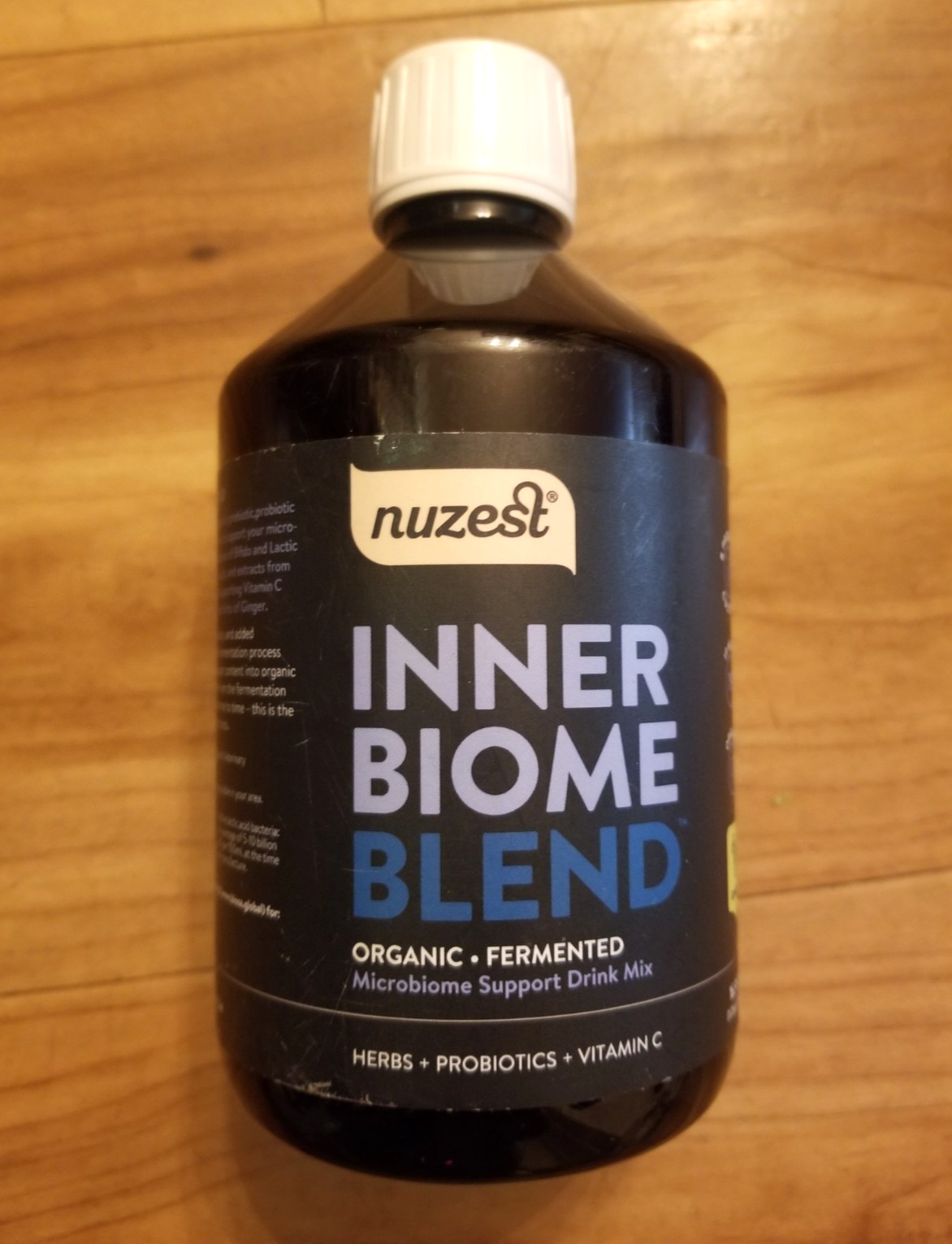 Nuzest Inner Biome Blend Prebiotic & Postbiotic Liquid Drink Mix Microbiome Supp