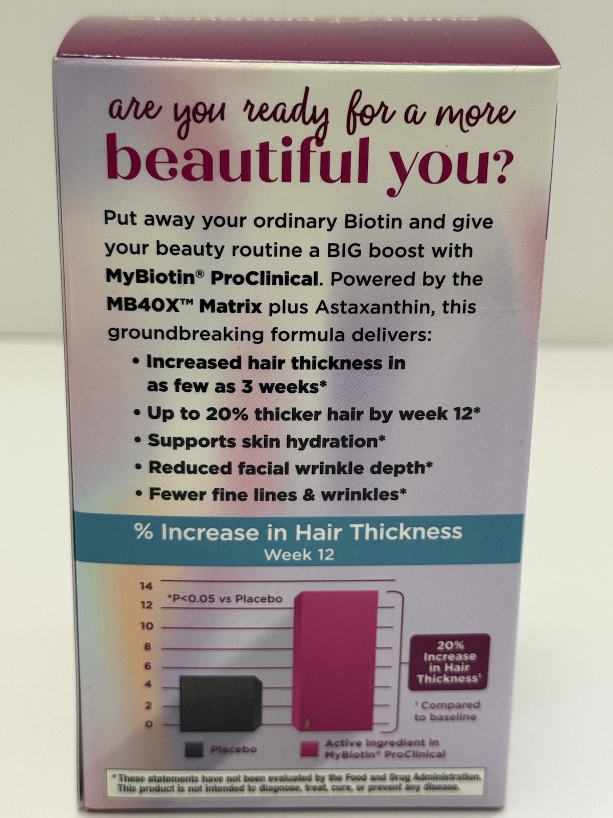 Purity Products My Biotin ProClinical Thicker Hair 30 Capsule