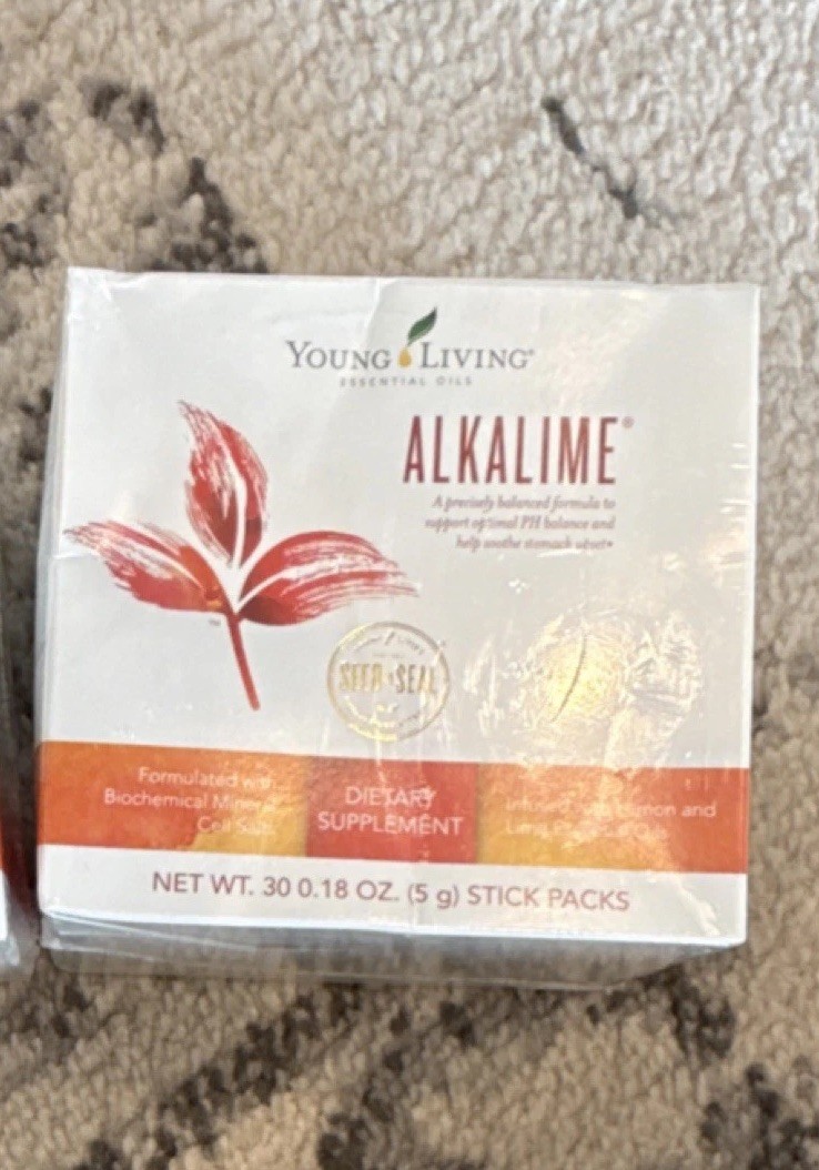 Young Living Essential Oils Alkalime Stick Packs Lemon Lime Dietary . ONE PACK