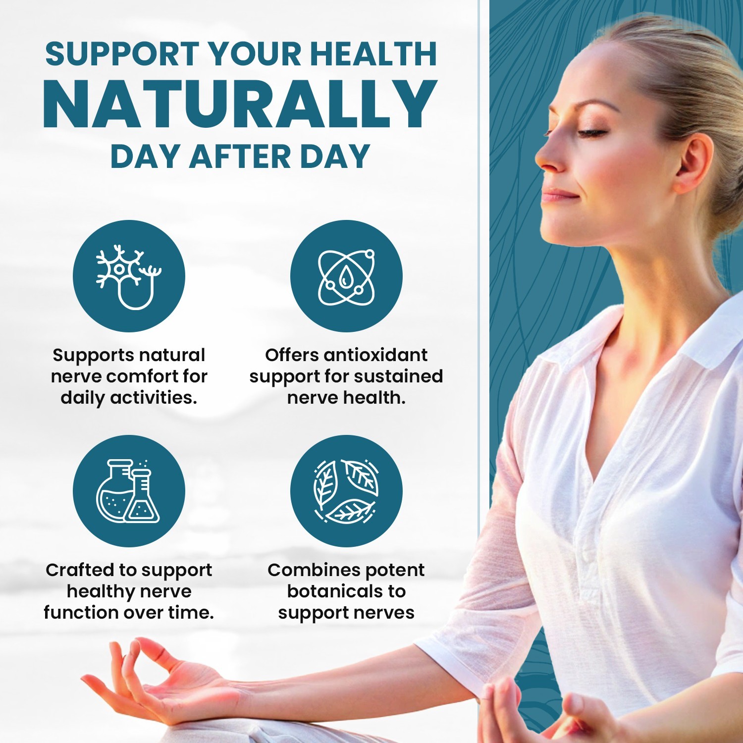 (2 Pack) Nervetin Capsules – Nervetin Natural Ingredients Nootropic Supplement