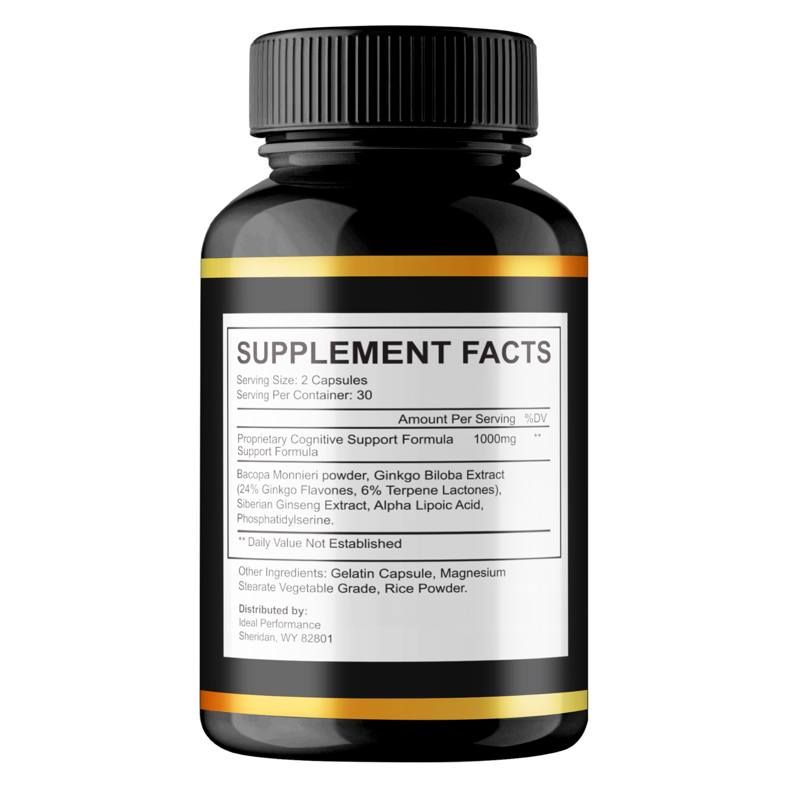 IQ Honey Supplement Capsules, Official IQHoney for Brain Health (5 Pack)
