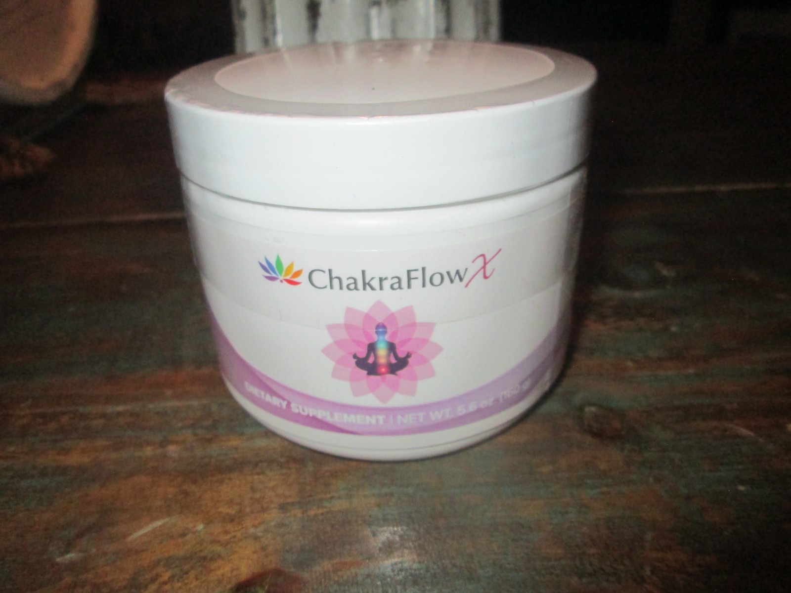 ChakraFlowX Dietary Supplement 5.6 Jar~MADE IN THE USA ~Supports Hormone Health
