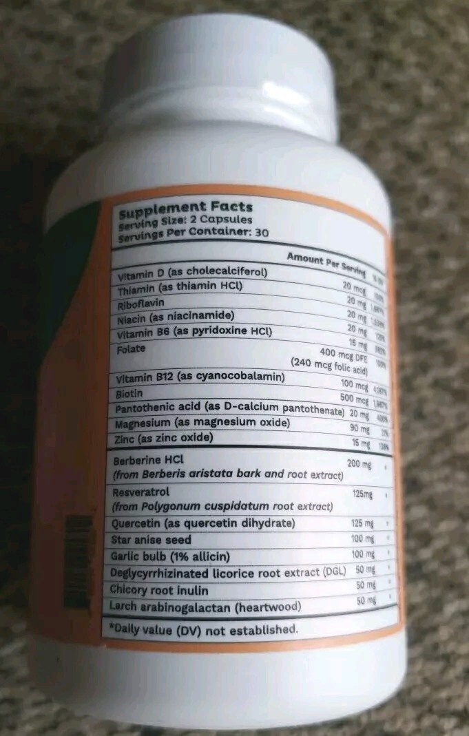 Emma Relief Supplement by Konscious Solution for Gut Health Issues 60 capsules