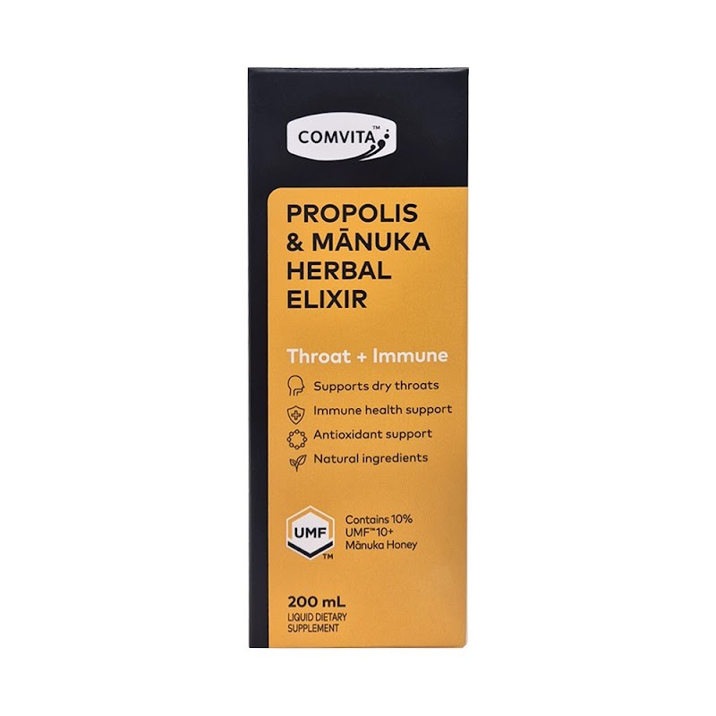 Propolis & Manuka Herbal Elixir 200ml – 5 Pack