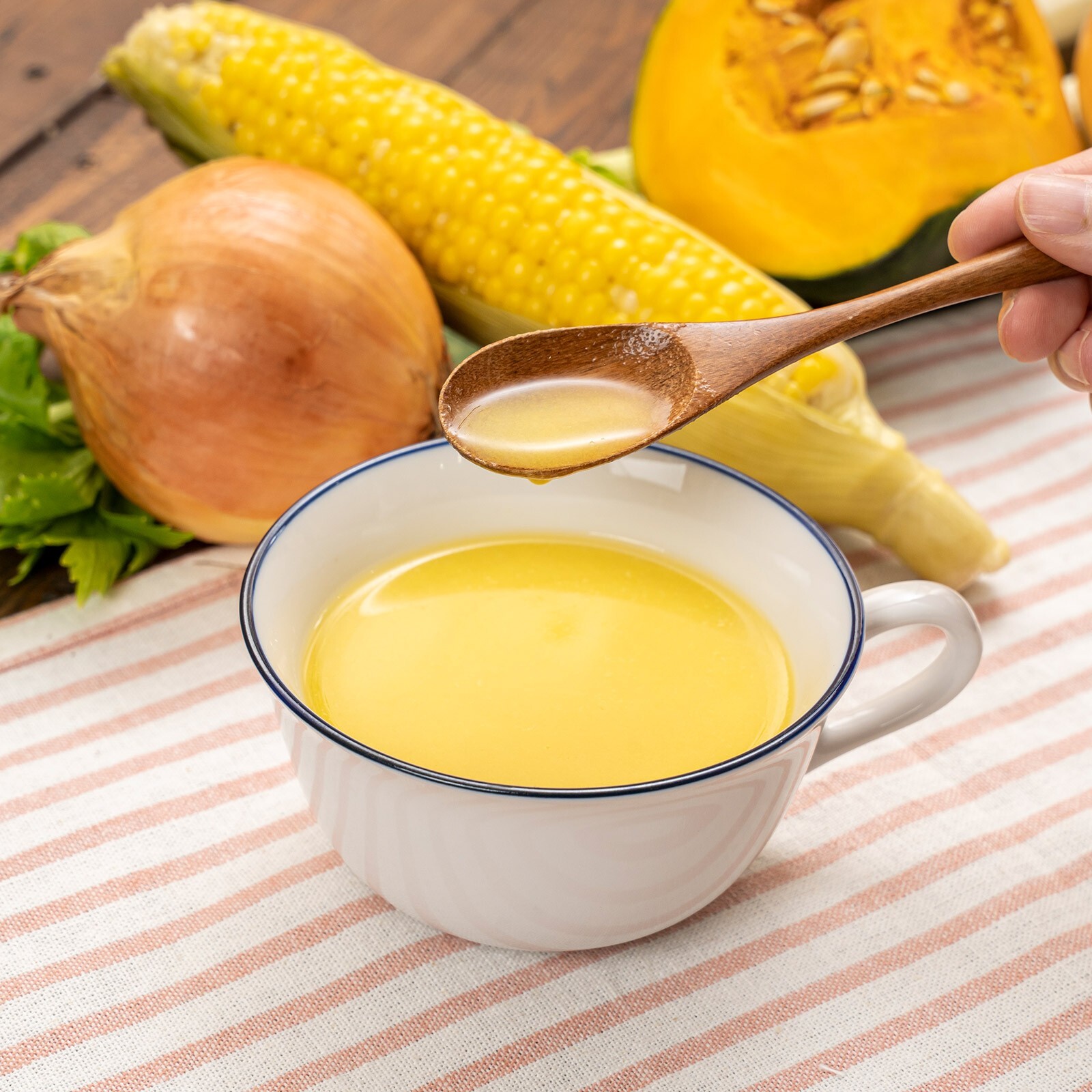 FINE JAPAN Japanese Corn Soup 5serving vegan no food coloring vegetarian no GMO
