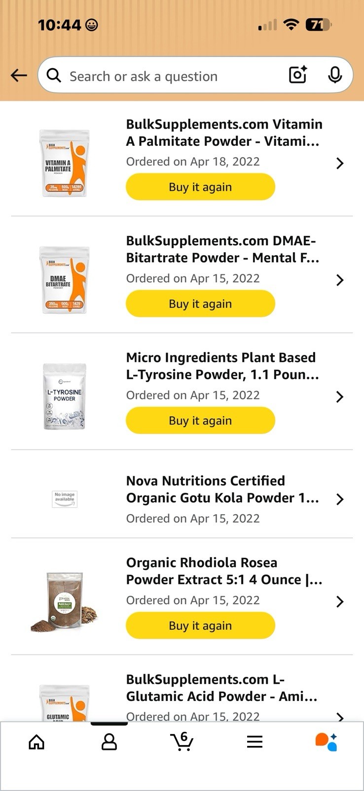Various Health Powders