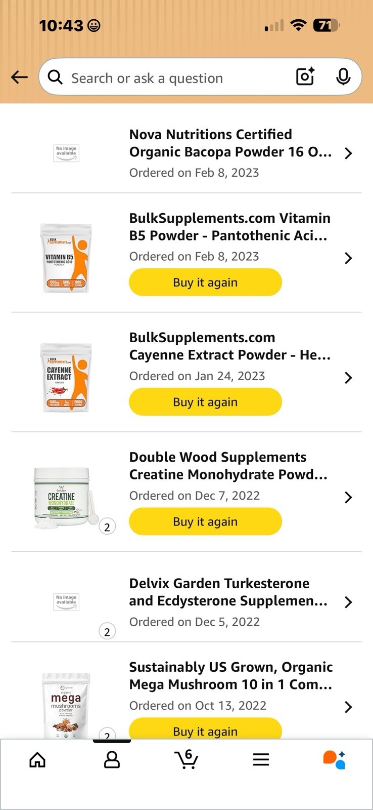 Various Health Powders