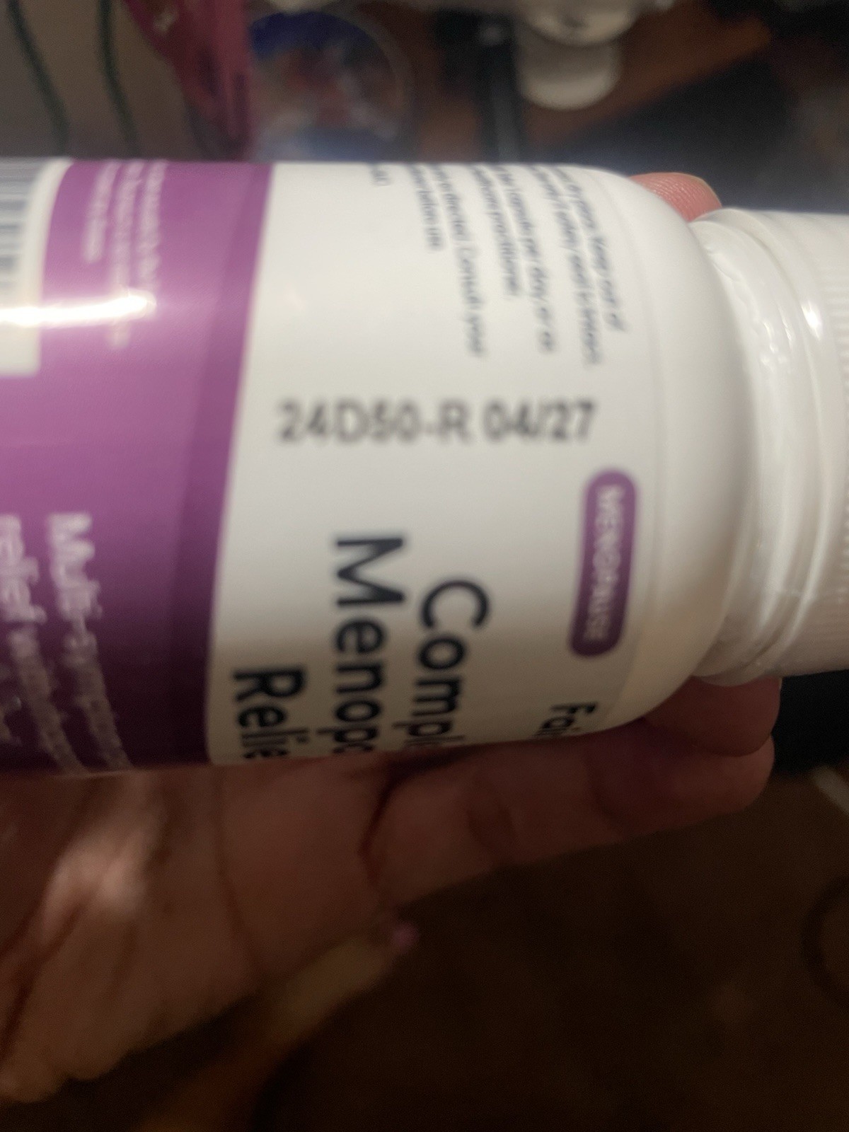 Fairhaven Health Menopause Relief Capsules Rhapontic Rhubarb Copaiba 30