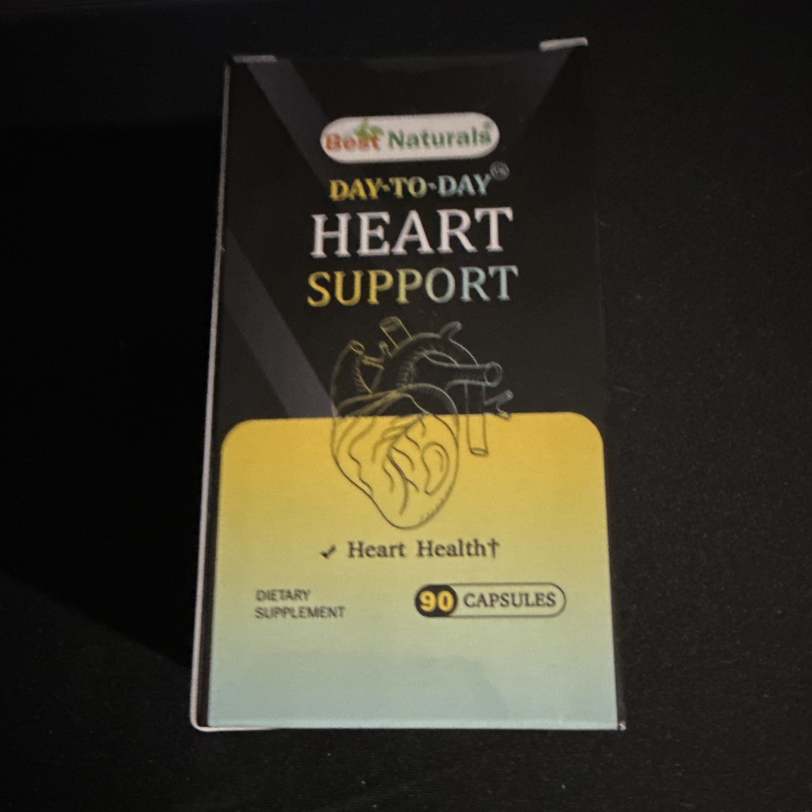 Best Naturals Day-to-Day Heart Support w/ CoQ10 Mg Vit C D3 90ct Exp 12/27