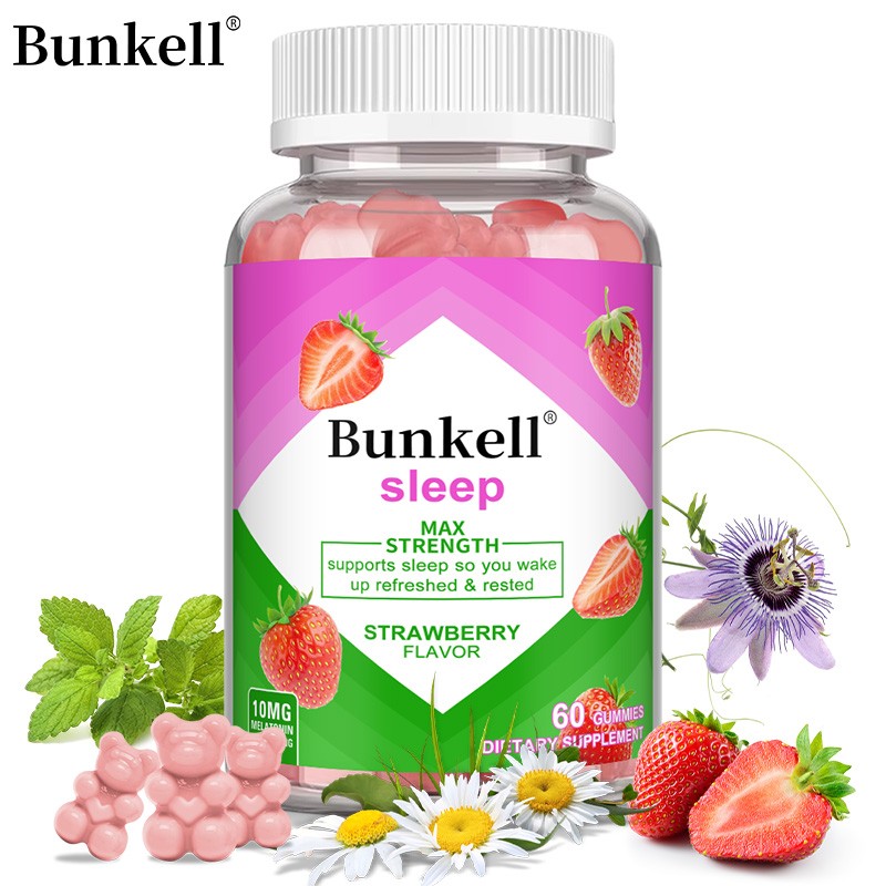 Sleep Support Gummies – with Chamomile & Lemon Balm for Restful Sleep