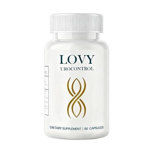 Lovy Urocontrol Capsules, Bladder Health Supplement, Non-GMO, Gluten Free, 60 ct