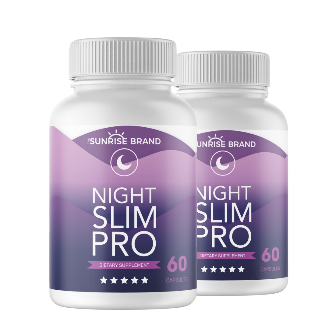 Night Slim Pro Improve Sleep Metabolism Energy Lose Weight 2 Pack – 120 Capsules