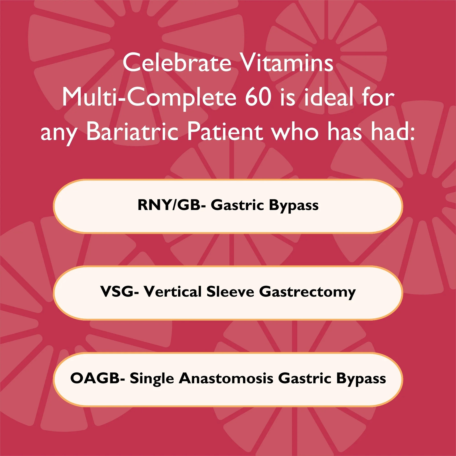 Celebrate Vitamins – Multi-Complete 60 Bariatric Multivitamin with Iron
