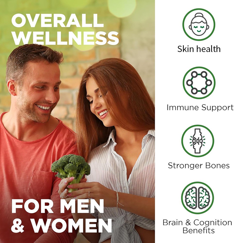 Multivitamin 30/60/120 Capsules – Boosts energy, focus, and mood support