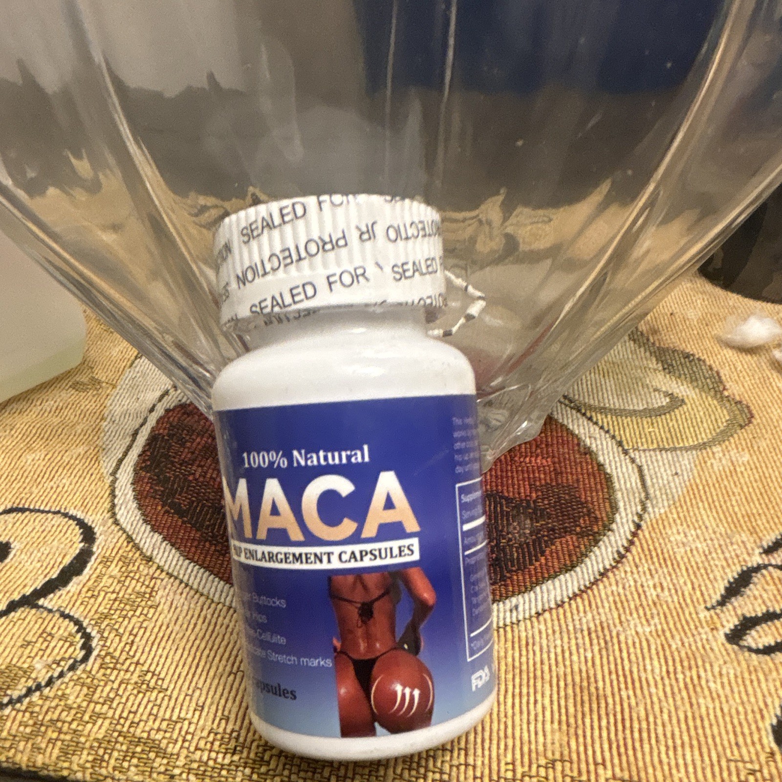 100% Natural Maca Capsules Vegan Women Bodybuilding Supplement