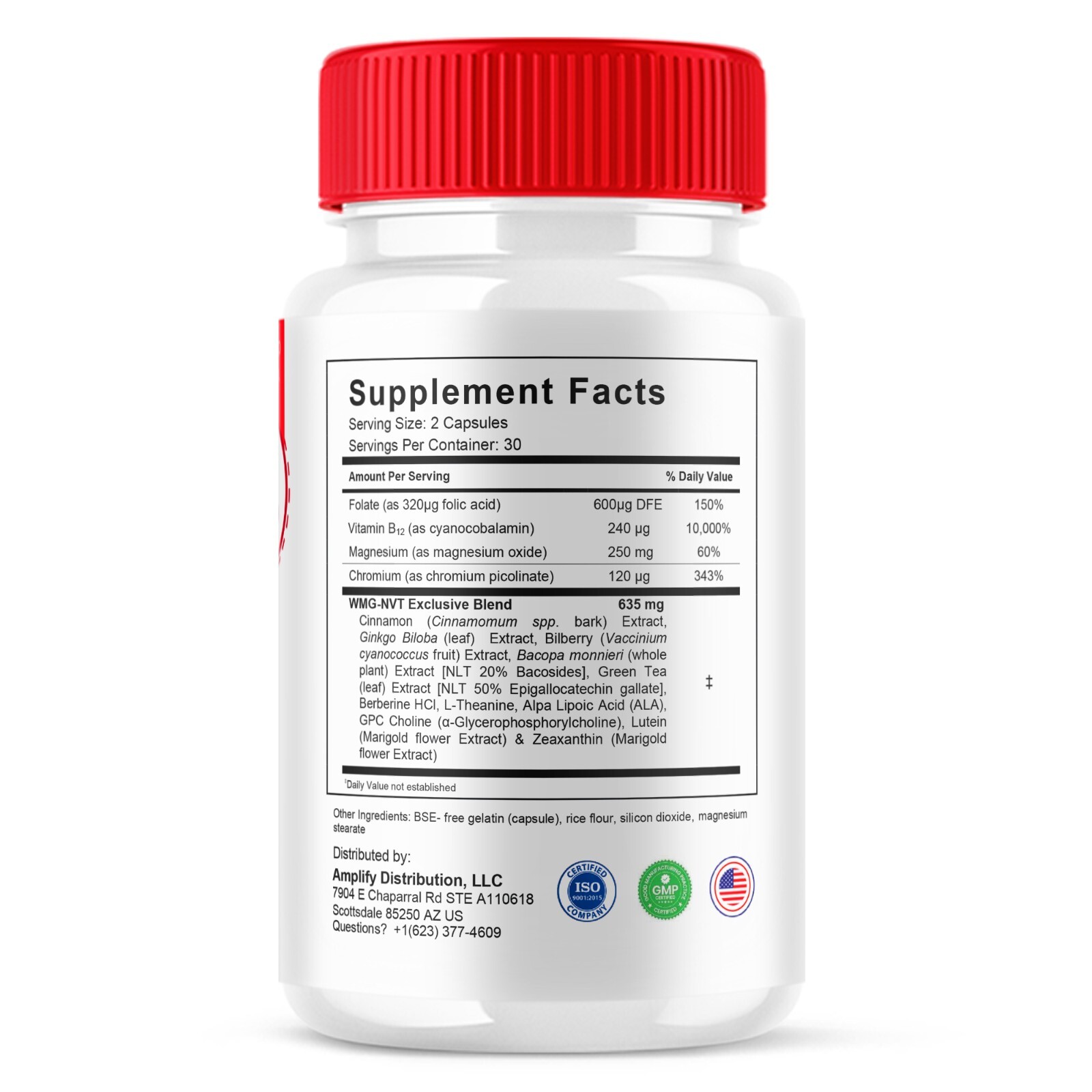 (5 Pack) True Relief Glycogen Support, TrueRelief Advanced Pills (300 Capsules)