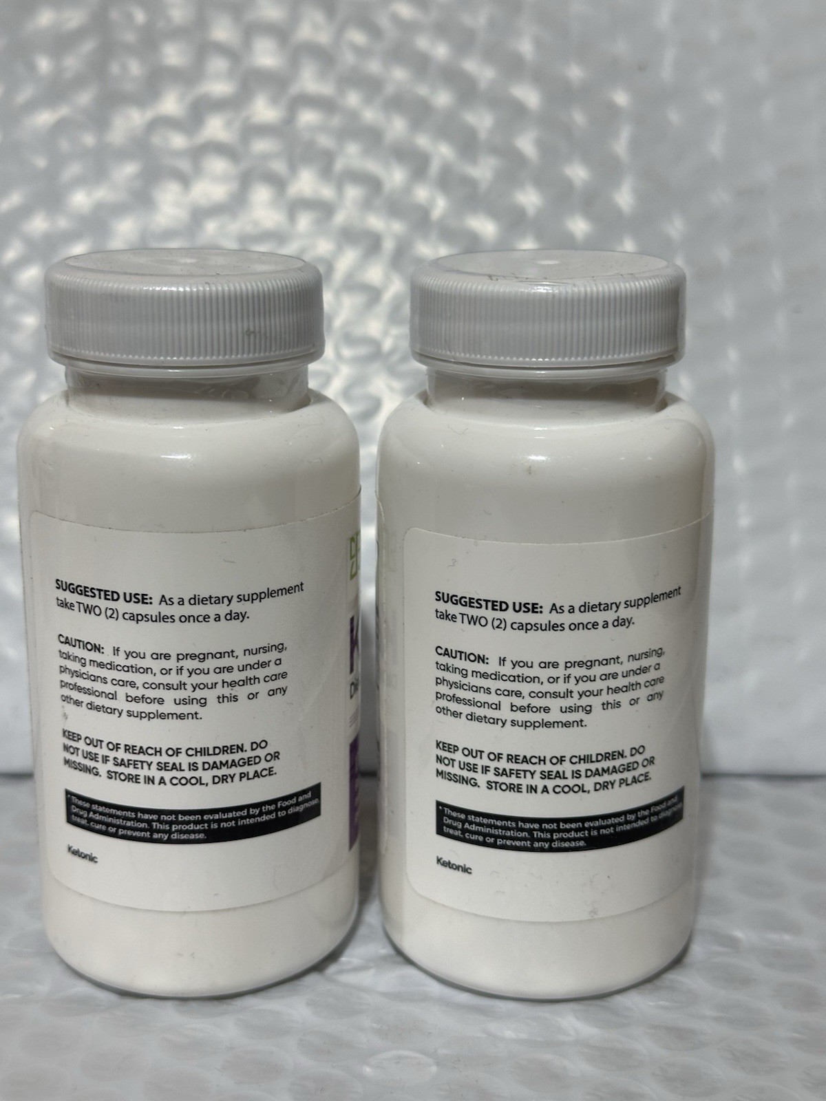 2x Advanced Supplements Ketonic Dietary Supplement 800mg 30 Capsules Each 2 Pack