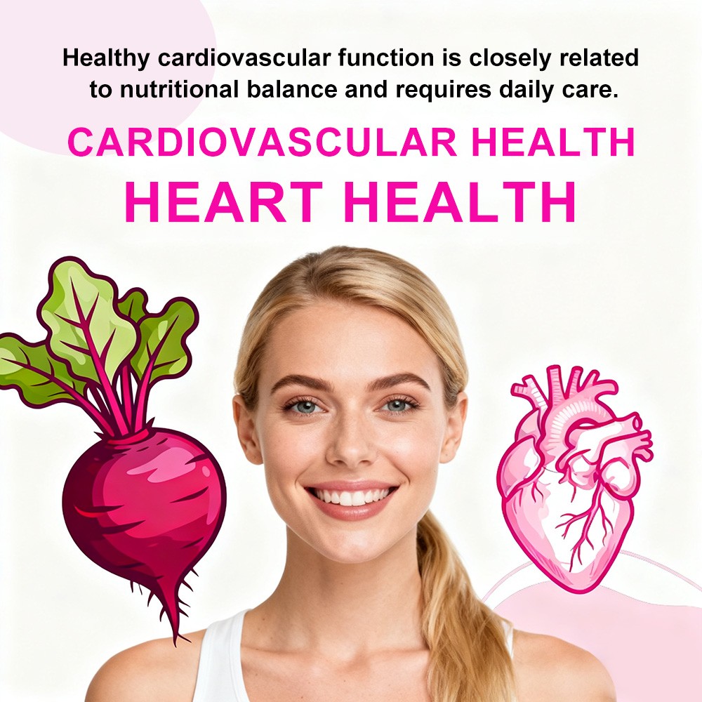 Beet Root Supplements Healthy Circulation Supports Vitality 30-120 Capsules