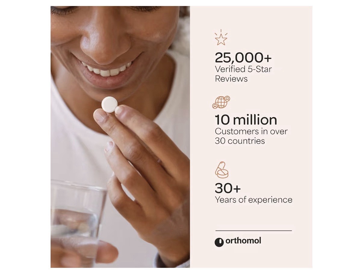 Orthomol Immun Immune Support Vials for Adults For Daily Health 30 Day Supply