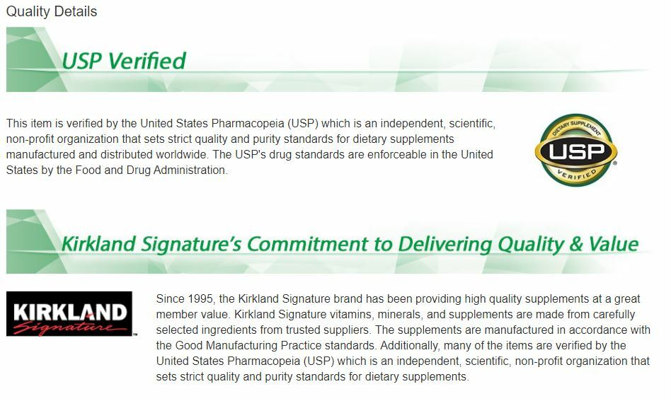 Kirkland Signature Wild Alaskan Fish Oil Omega-3 Fatty Acids 1400mg 230 Softgels