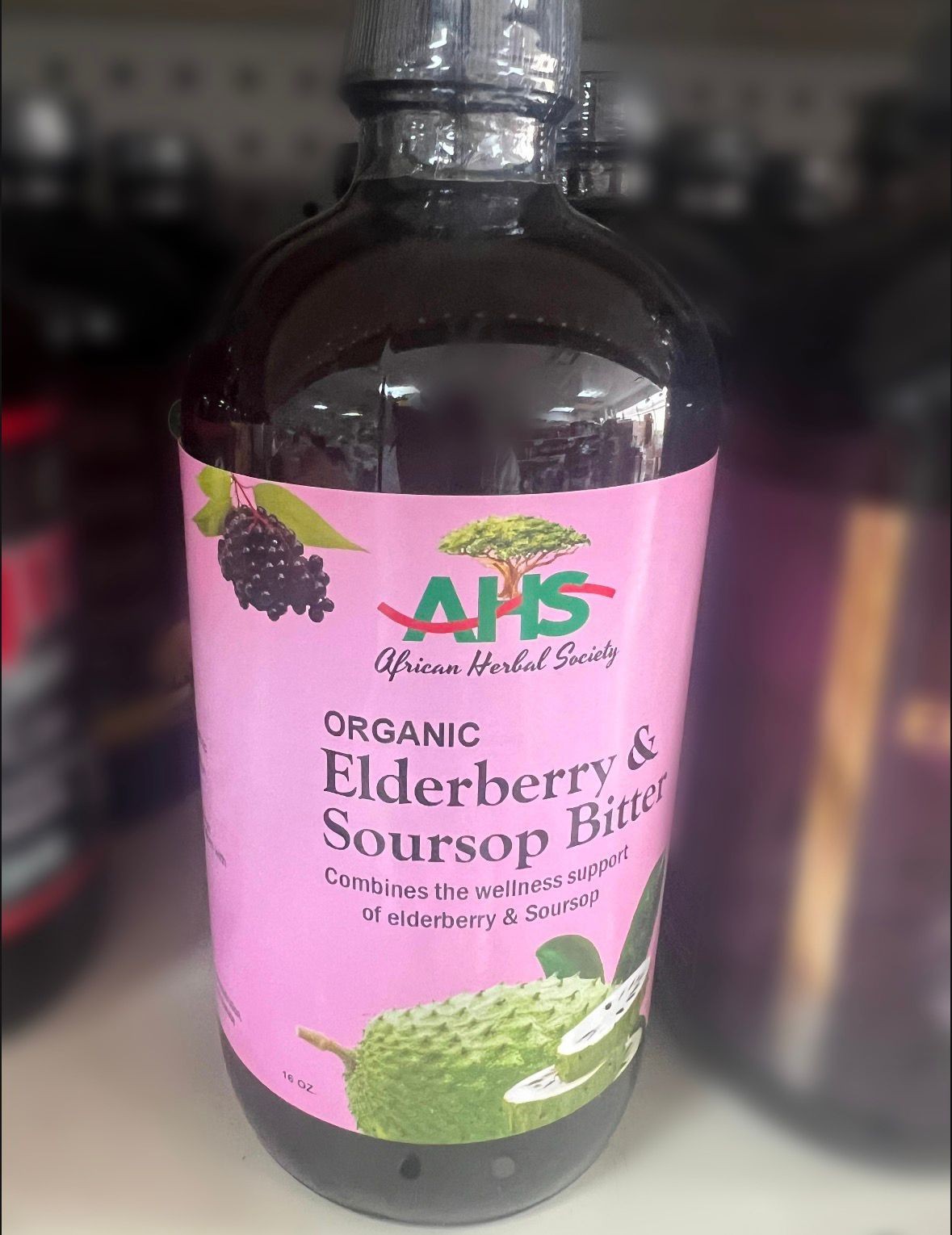 Organic Elderberry & Soursop Bitter