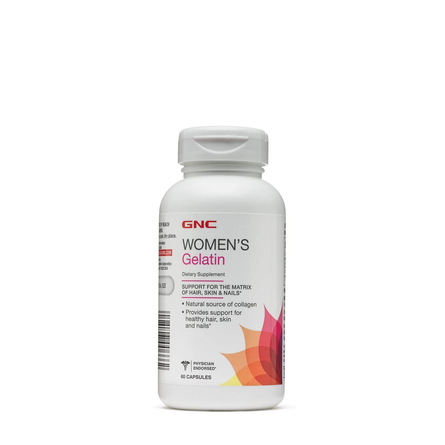 GNC Womens Gelatin 60 Capsules