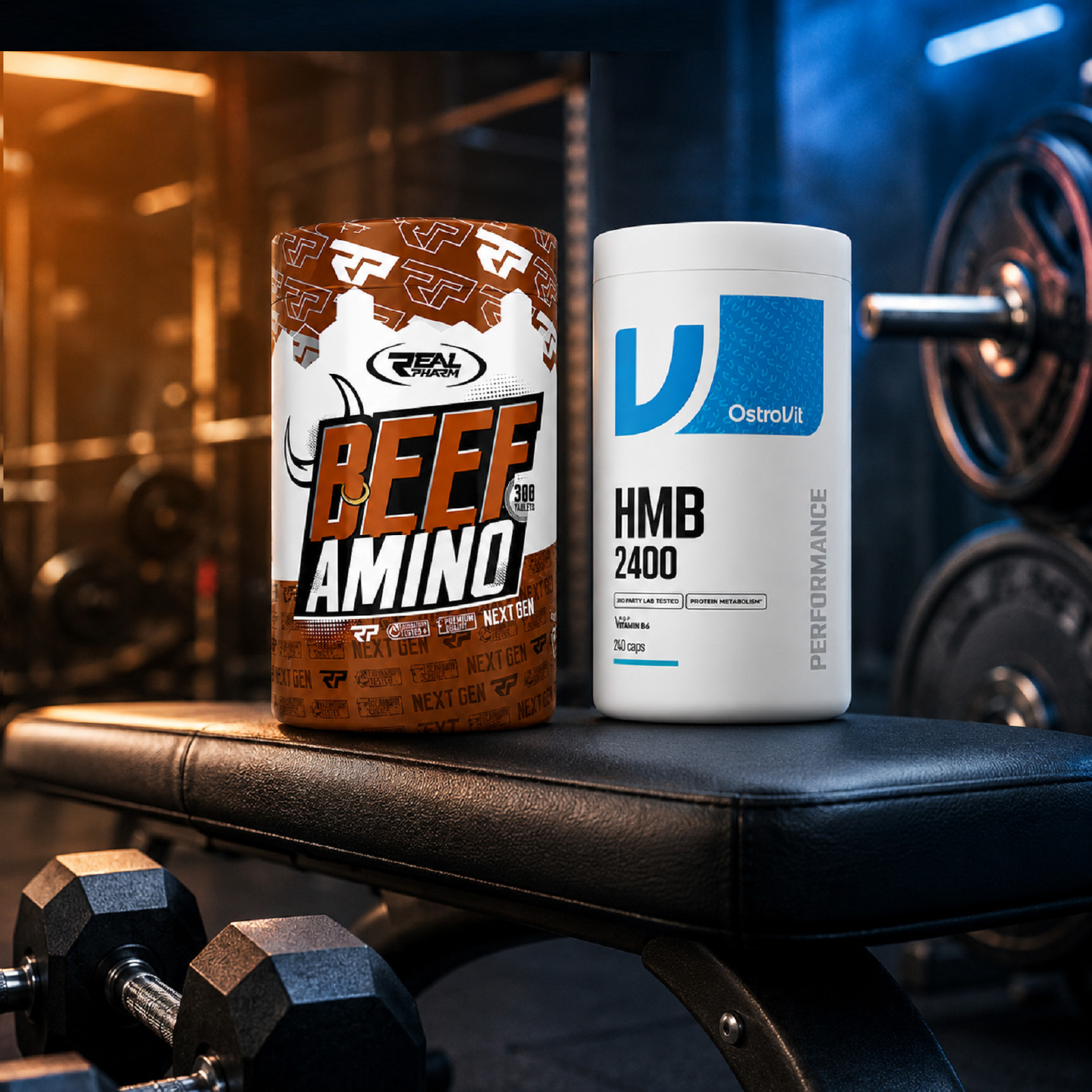 BEEF AMINO + HMB – Muscle Mass Support Better Regeneration Recovery Amino Acids