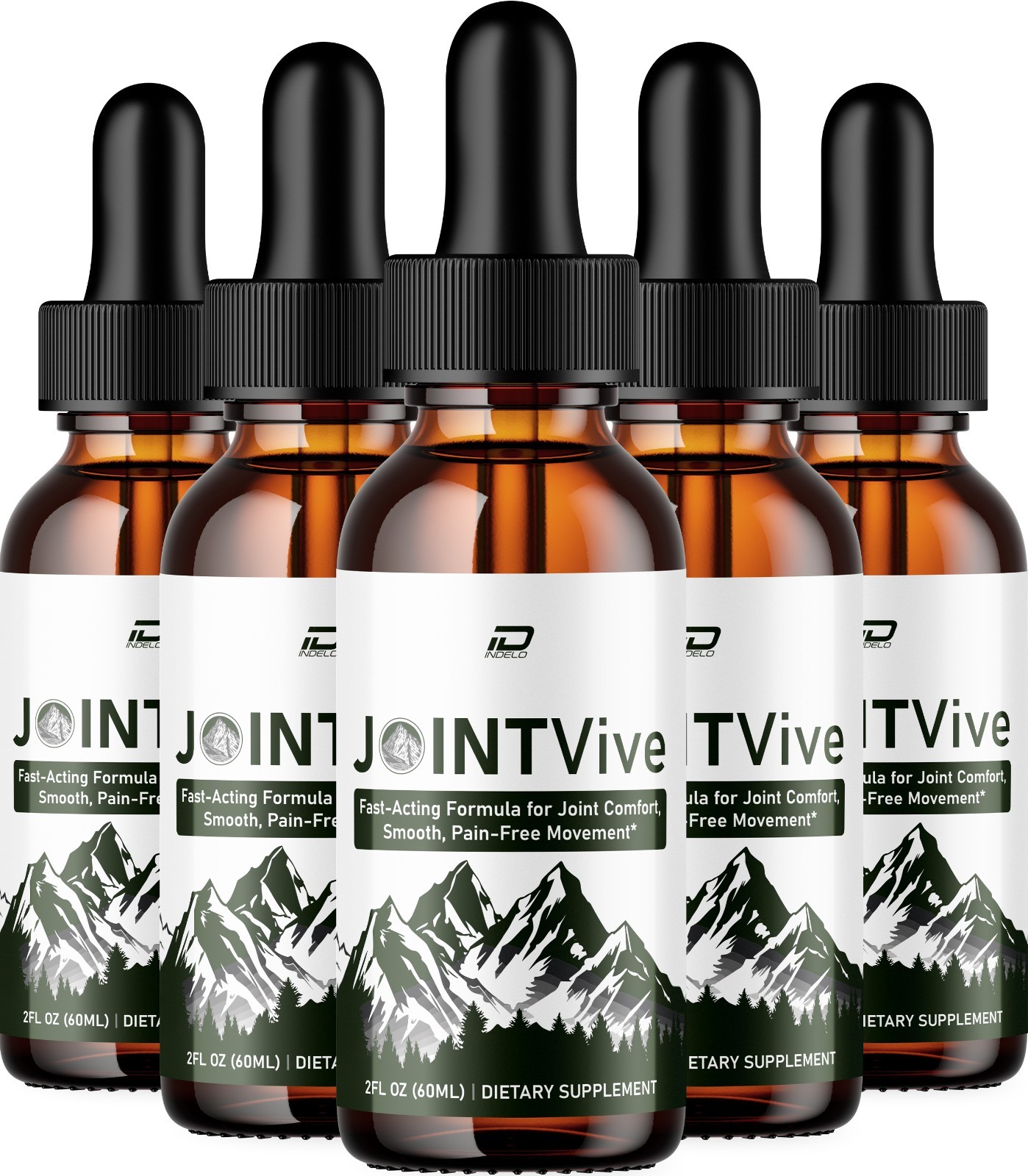 (5 Pack) JointVive – Joint Vive Extra Strength All Natural Healthy Organic