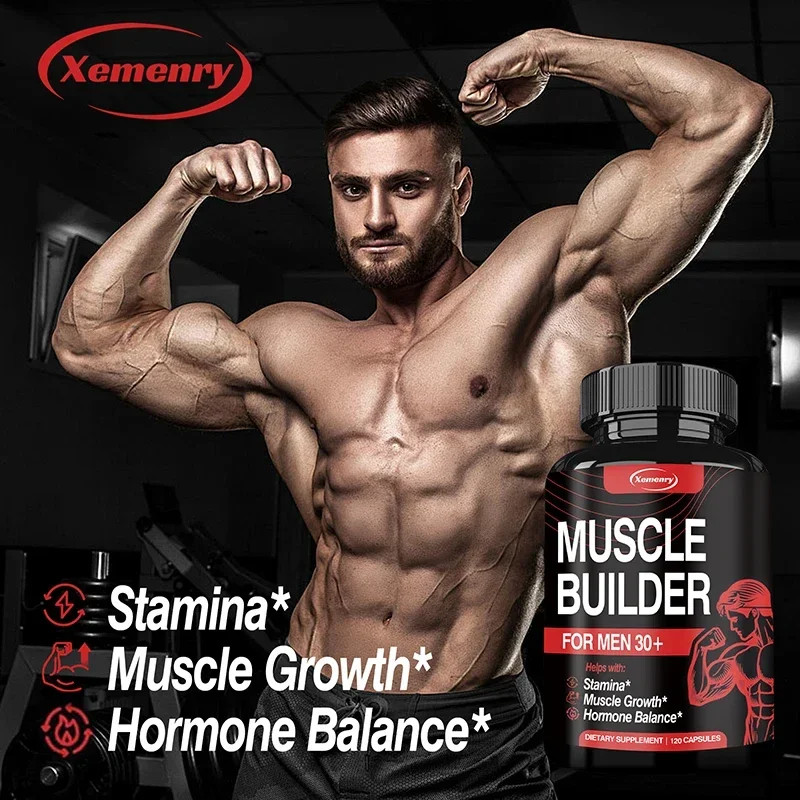 Muscle Builder for Men 30+ – Boost Strength and Endurance