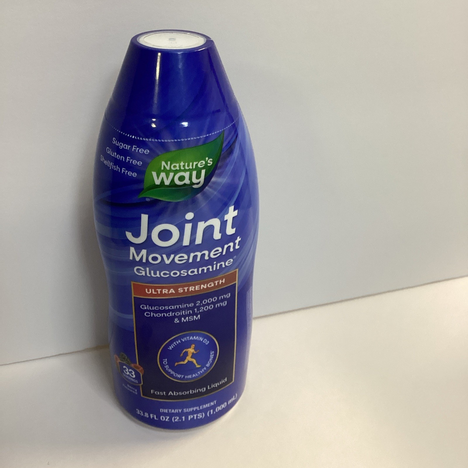 Nature’s Way Joint Movement Glucosamine Extra Strength 33.8oz Liquid EXP-05/27
